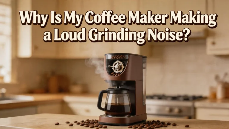 Why Is My Coffee Maker Making a Loud Grinding Noise?