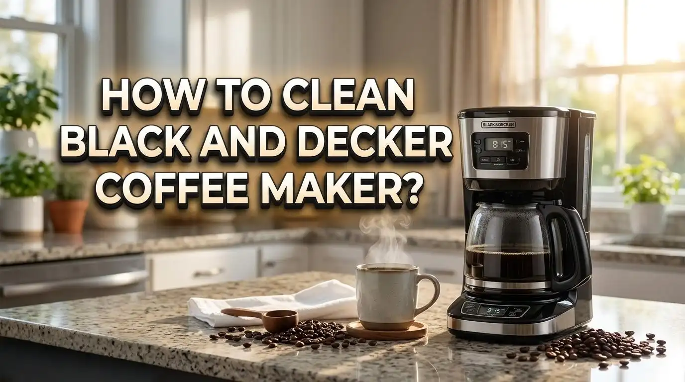 How to Clean a Black and Decker Coffee Maker?