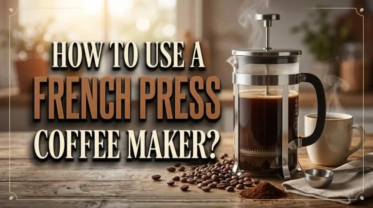 How to Use a French Press Coffee Maker?