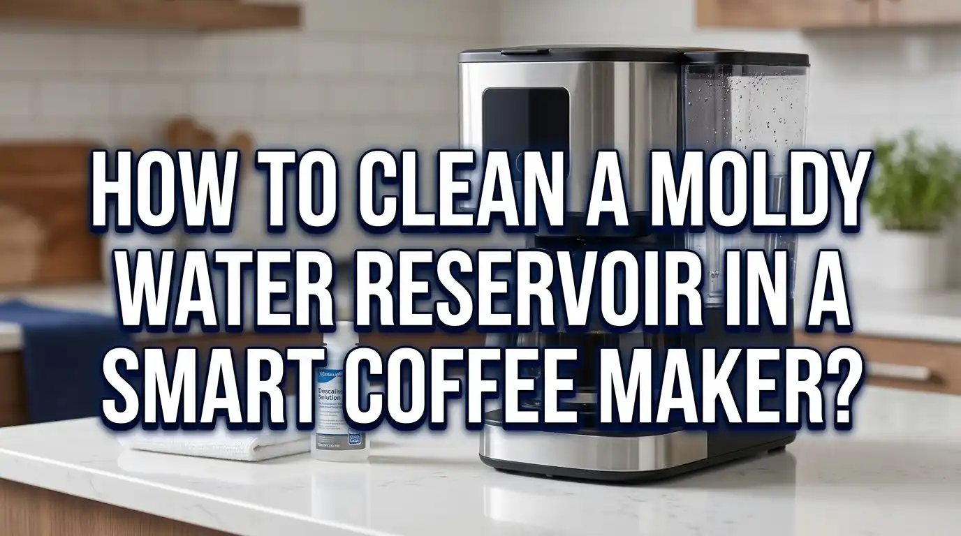 How to Clean a Moldy Water Reservoir in a Smart Coffee Maker?