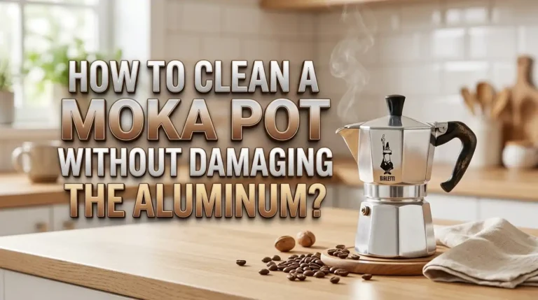 How to Clean a Stovetop Moka Pot Without Damaging the Aluminum?