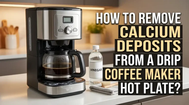 How to Remove Calcium Deposits From a Drip Coffee Maker Hot Plate?