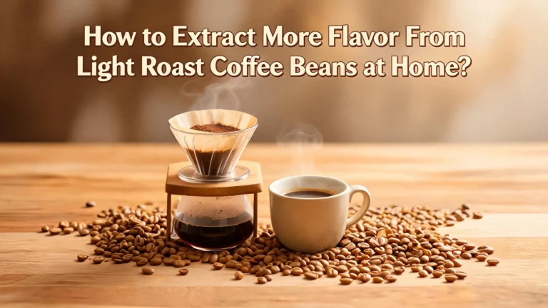 How to Extract More Flavor From Light Roast Coffee Beans at Home?