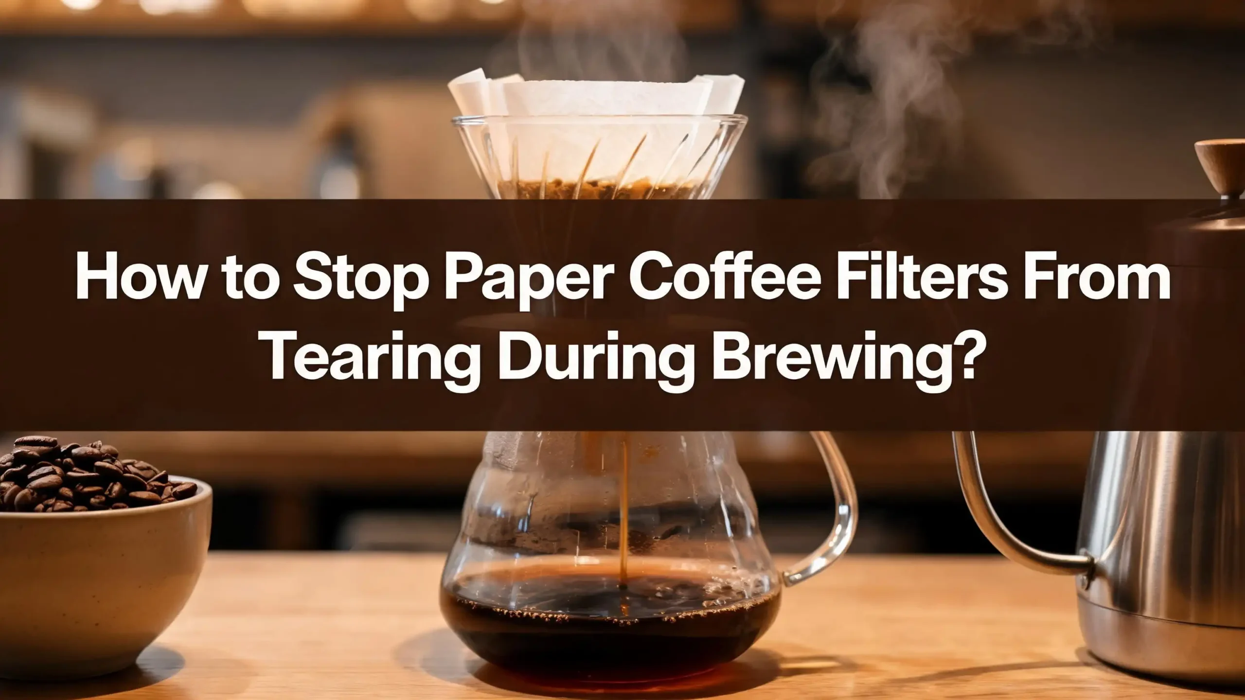 How to Stop Paper Coffee Filters From Tearing During Brewing?
