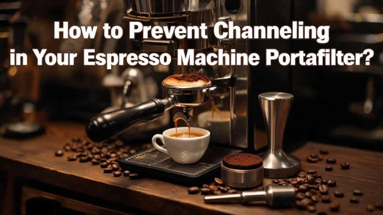 How to Prevent Channeling in Your Espresso Machine Portafilter?