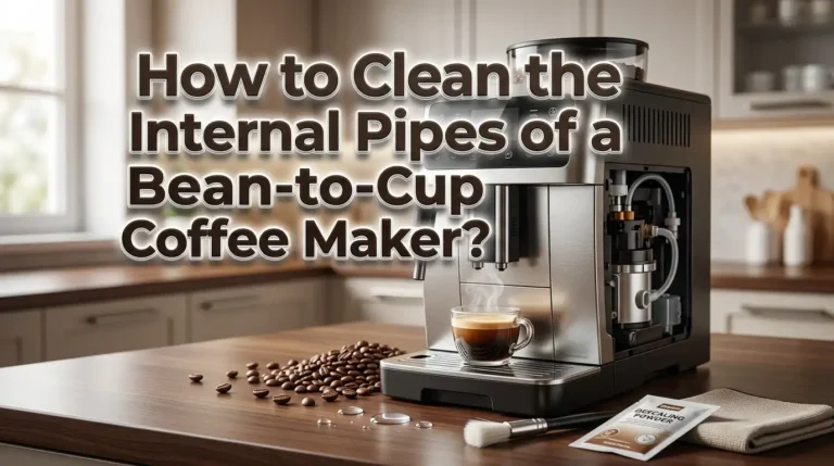 How to Clean the Internal Pipes of a Bean-to-Cup Coffee Maker?