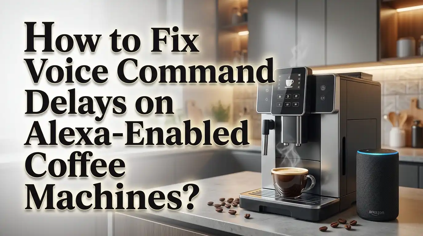 How to Fix Voice Command Delays on Alexa Enabled Coffee Machines?