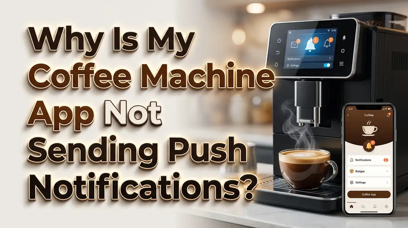 Why Is My Coffee Machine App Not Sending Push Notifications?