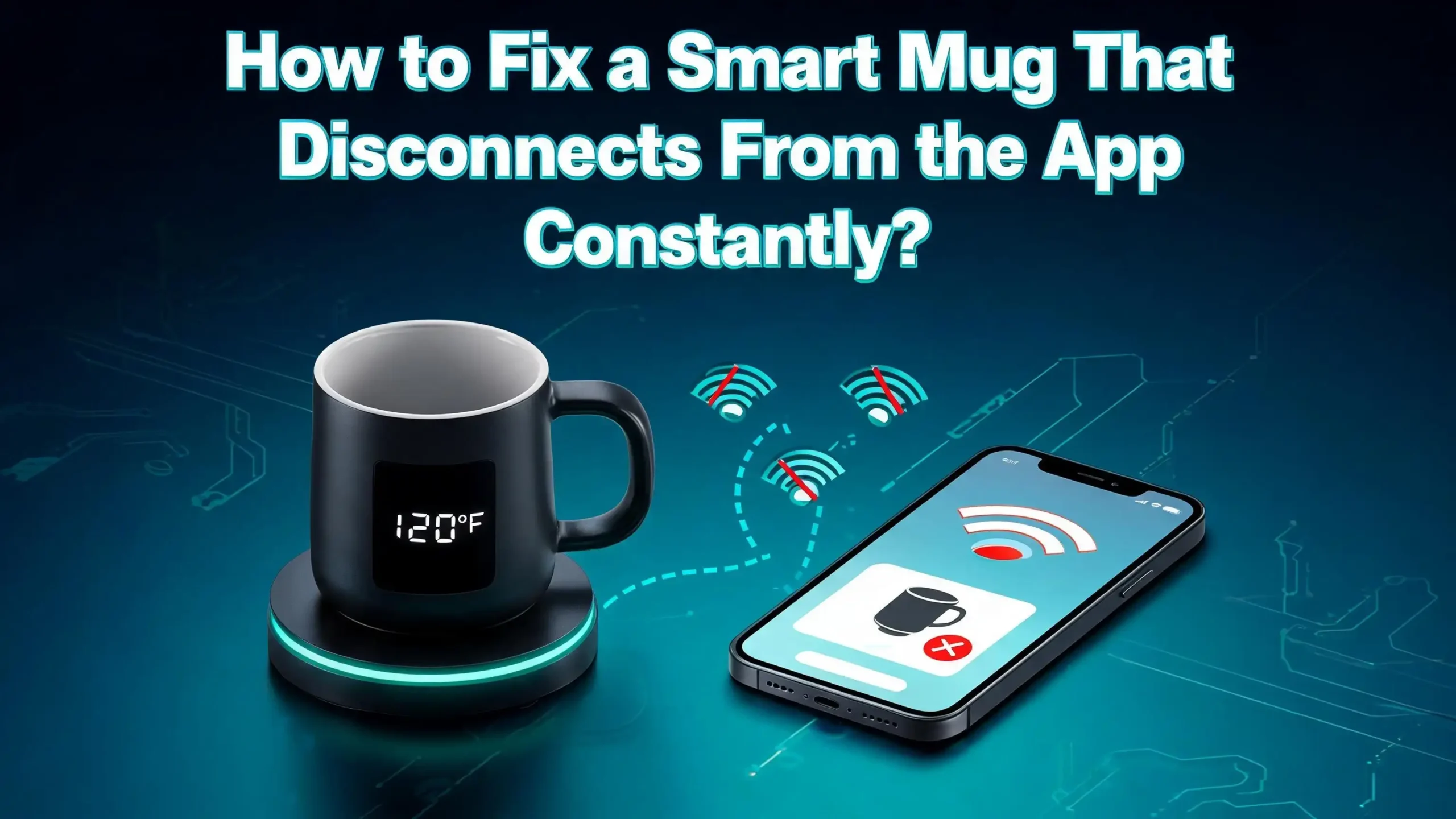 How to Fix a Smart Mug That Disconnects From the App Constantly?