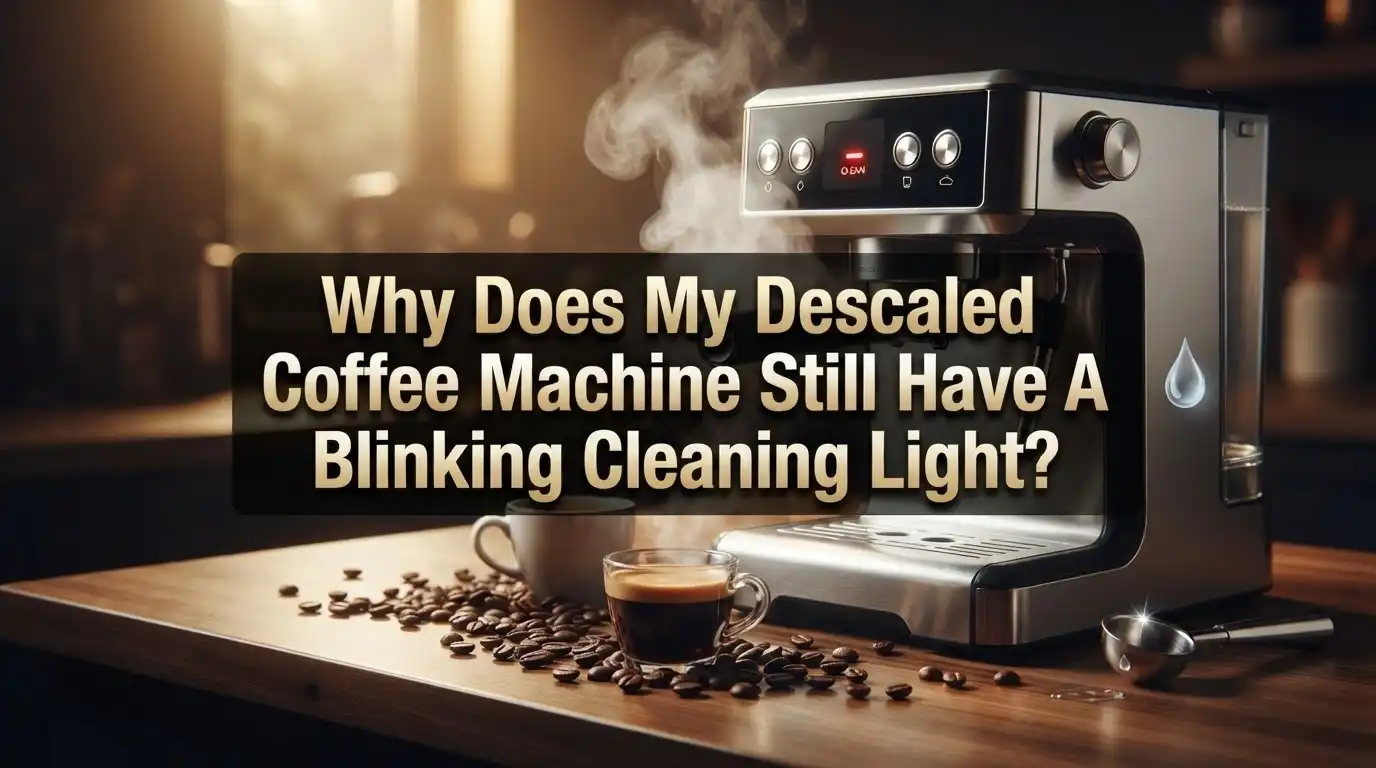 Why Does My Descaled Coffee Machine Still Have A Blinking Cleaning Light?