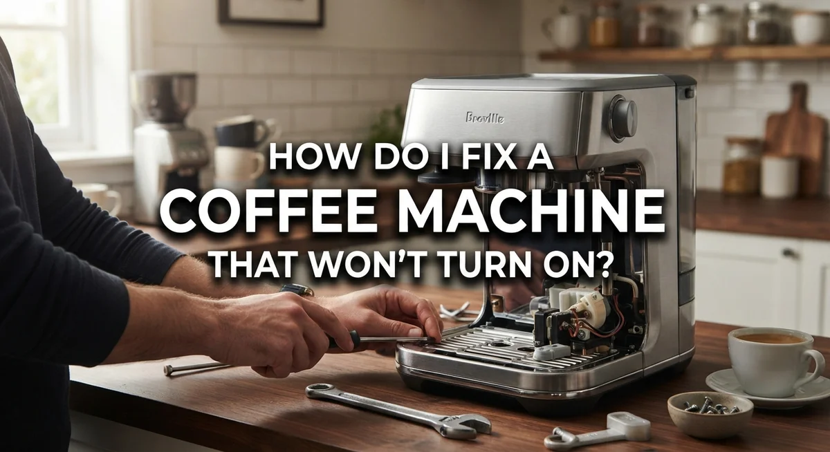 How Do I Fix A Coffee Machine That Won't Turn On?