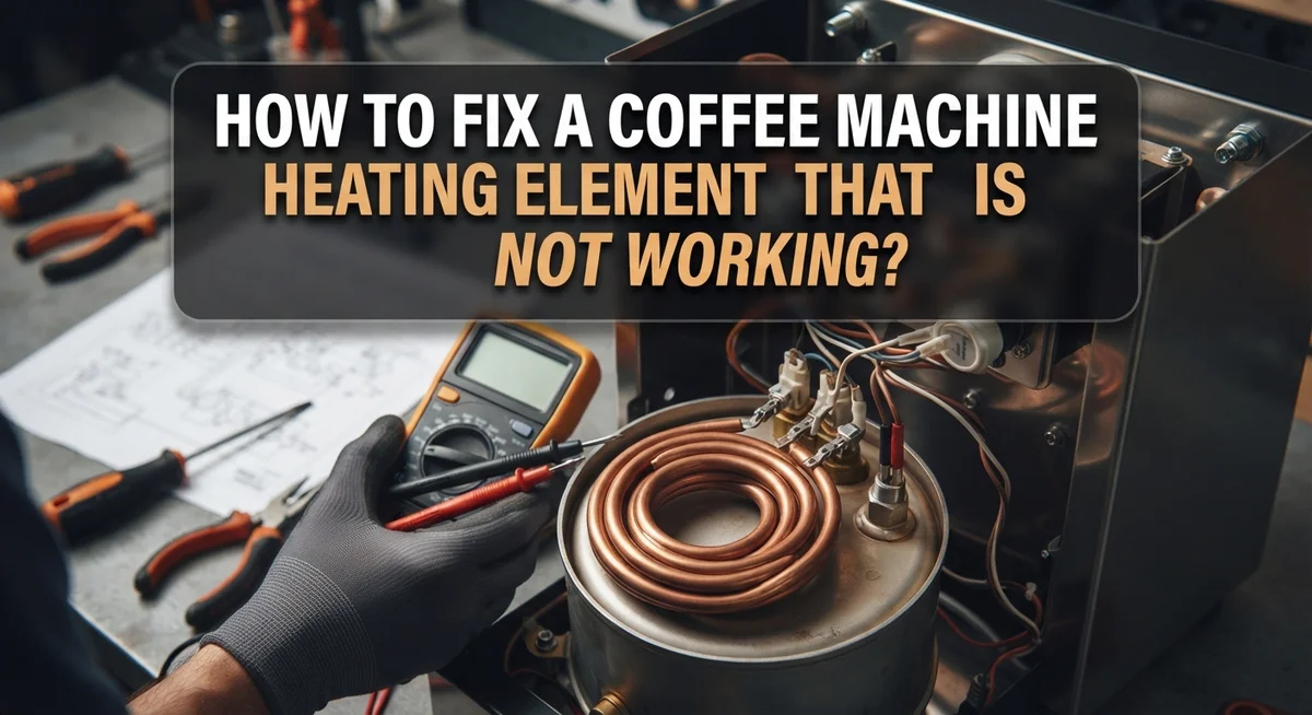 How To Fix A Coffee Machine Heating Element That Is Not Working?