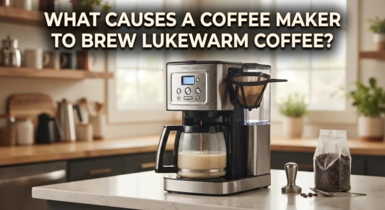 What Causes A Coffee Maker To Brew Lukewarm Coffee?
