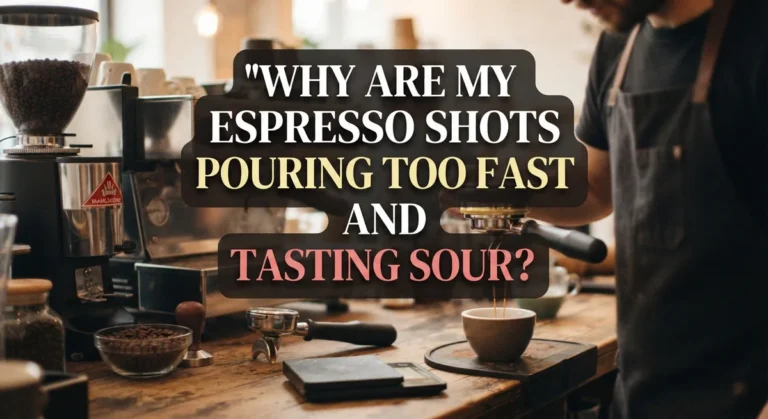 Why Are My Espresso Shots Pouring Too Fast And Tasting Sour?