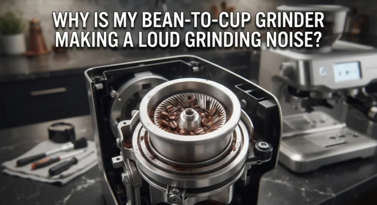 Why Is My Bean-To-Cup Grinder Making A Loud Grinding Noise?