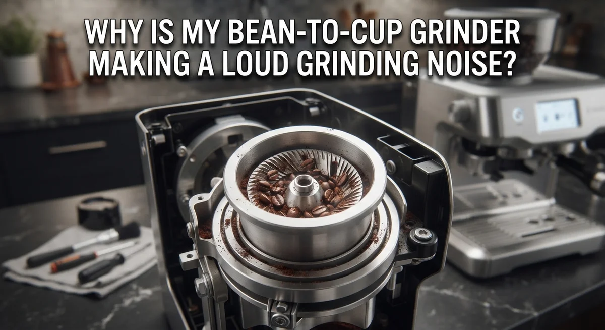 Why Is My Bean-To-Cup Grinder Making A Loud Grinding Noise?