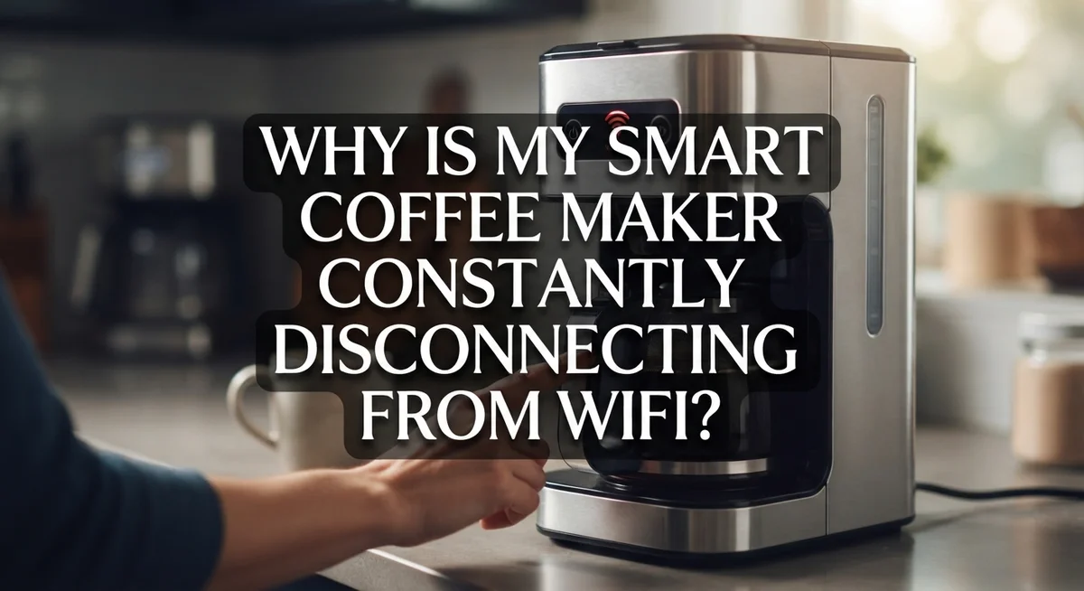 Why Is My Smart Coffee Maker Constantly Disconnecting From WiFi?