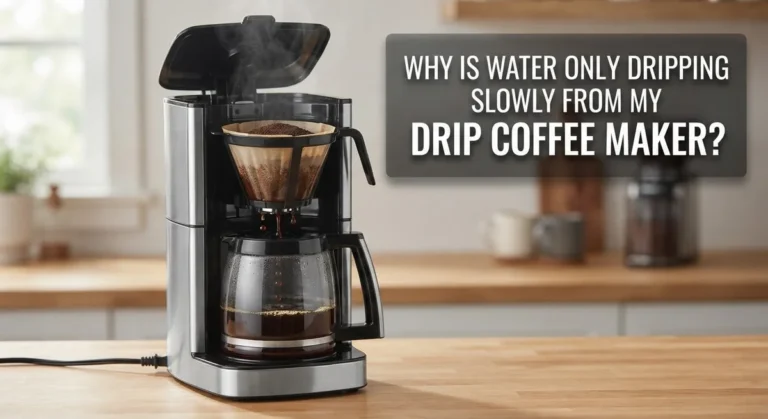 Why Is Water Only Dripping Slowly From My Drip Coffee Maker?